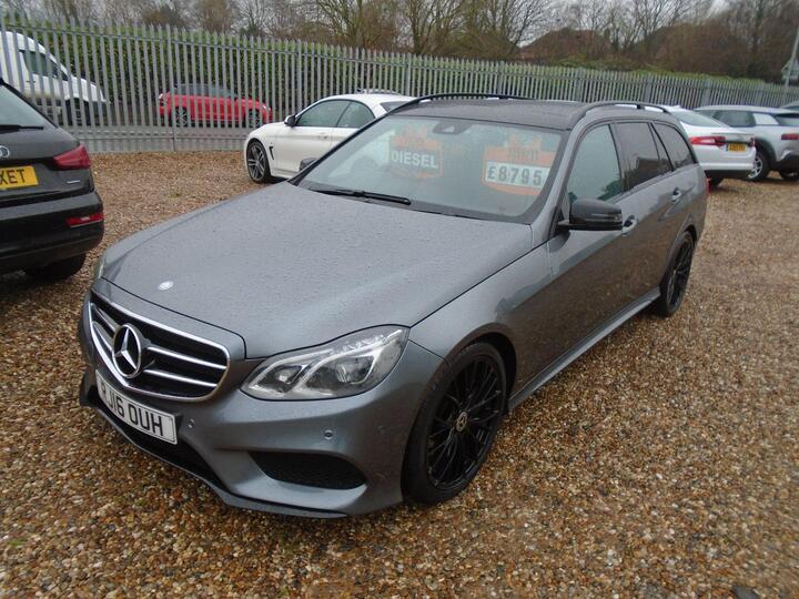 Mercedes-Benz E Class 3.0 E350 V6 BlueTEC AMG Night Edition (Premium) G-Tronic+ Euro 6 (s/s) 5dr