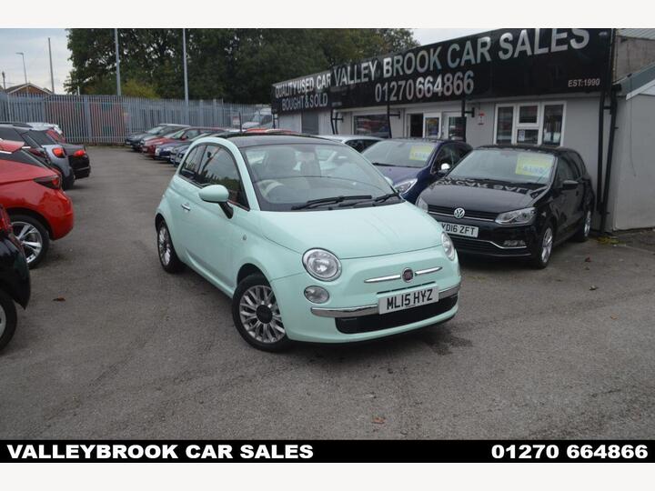 Fiat 500 1.2 Lounge Euro 6 (s/s) 3dr