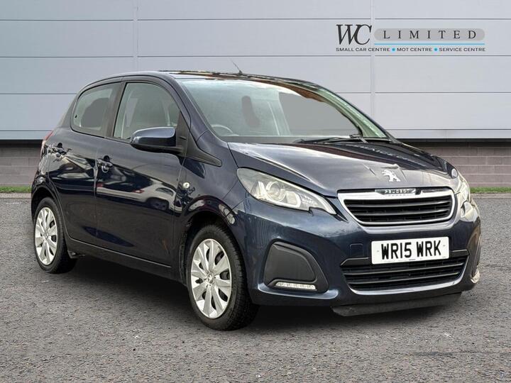 Peugeot 108 1.0 VTi Active Euro 5 5dr Euro 5 Peugeot 108 1.0 VTi Active Euro 5 5dr Euro 5