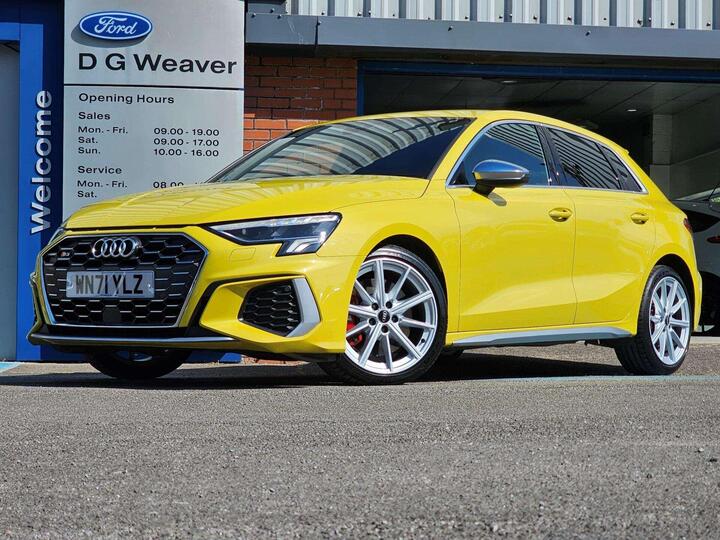 Audi A3 2.0 TFSI Sportback S Tronic Quattro Euro 6 (s/s) 5dr