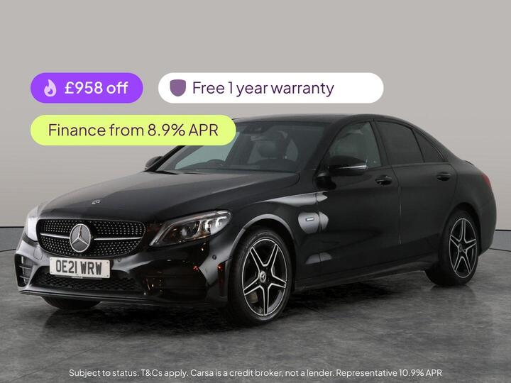 Mercedes-Benz C Class 2.0 C300de 13.5kWh AMG Line Night Edition (Premium) G-Tronic+ Euro 6 (s/s) 4dr
