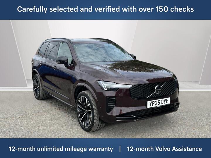 Volvo XC90 2.0 T8 18.8kWh Ultra Dark Auto 4WD Euro 6 (s/s) 5dr