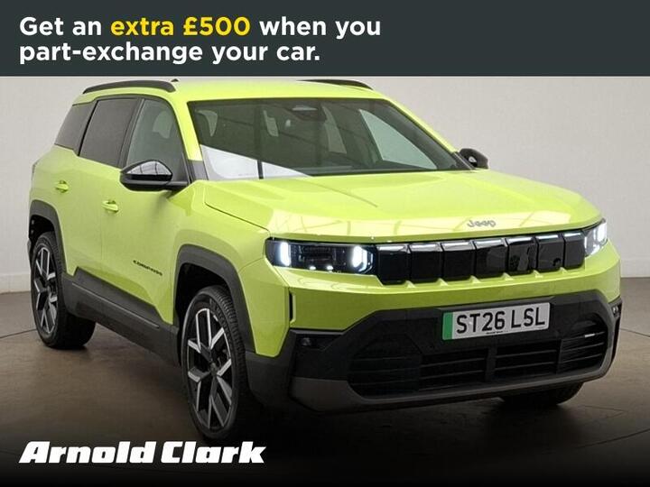 Jeep Compass 74kWh First Edition (11kW Charger) Auto 5dr