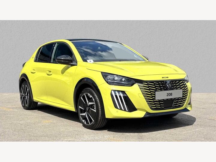 Peugeot E-208 ELECTRIC HATCHBACK 51kWh GT Auto 5dr (7.4kW Charger)
