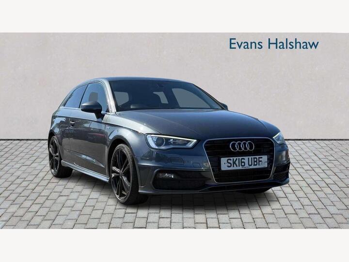 Audi A3 HATCHBACK 1.4 TFSI S Line Euro 6 (s/s) 3dr (Nav)
