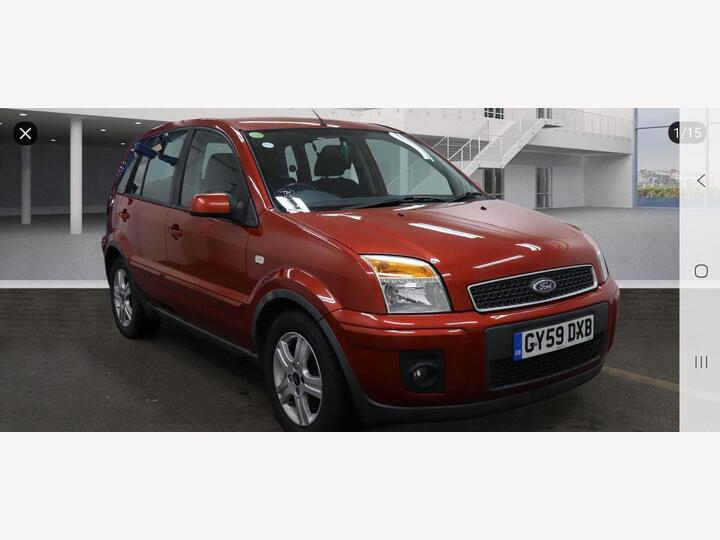 Ford Fusion 1.6 Zetec 5dr