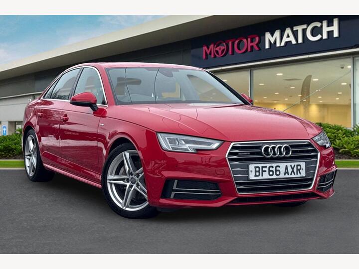 Audi A4 2.0 TDI S Line S Tronic Quattro Euro 6 (s/s) 4dr