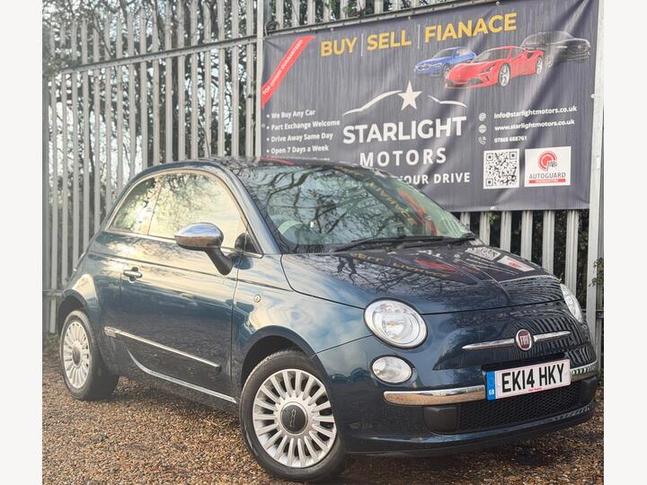 Fiat 500 1.2 Lounge Euro 6 (s/s) 3dr