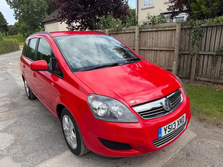 Vauxhall Zafira 1.6 16V Exclusiv Euro 5 5dr