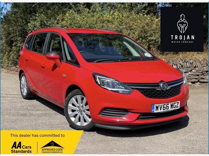 Vauxhall Zafira Tourer 1.4i Turbo Design Euro 6 5dr
