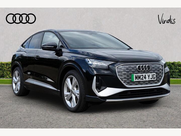 Audi Q4 E-tron Sportback 50 S Line Sportback Auto Quattro 5dr 82kWh Audi Q4 E-tron Sportback 50 S Line Sportback Auto Quattro 5dr 82kWh