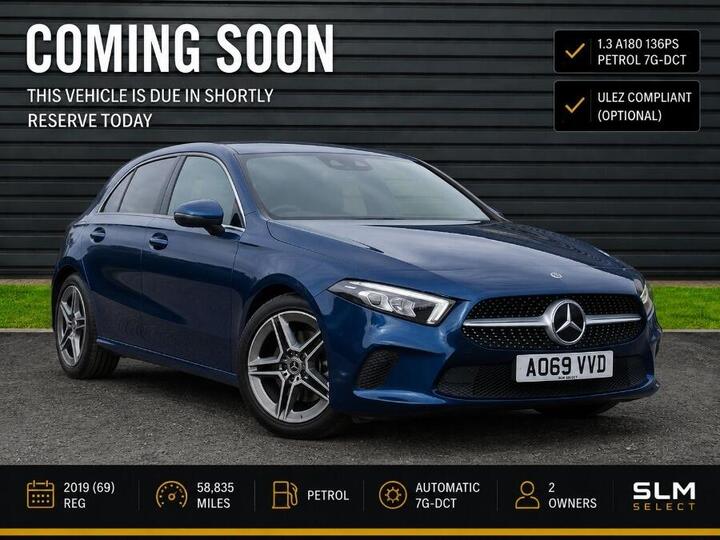 Mercedes-Benz A Class 1.3 A180 Sport (Executive) 7G-DCT Euro 6 (s/s) 5dr