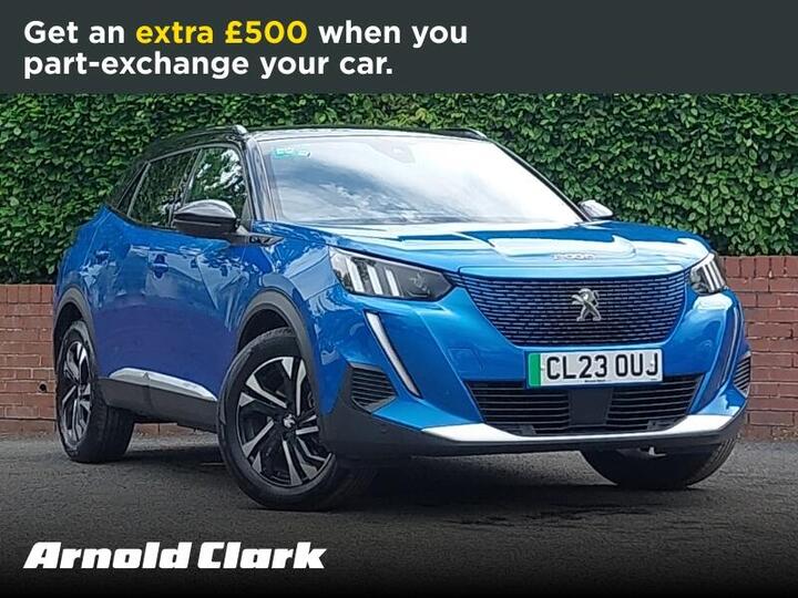Peugeot E-2008 50kWh GT Auto 5dr (7kW Charger)