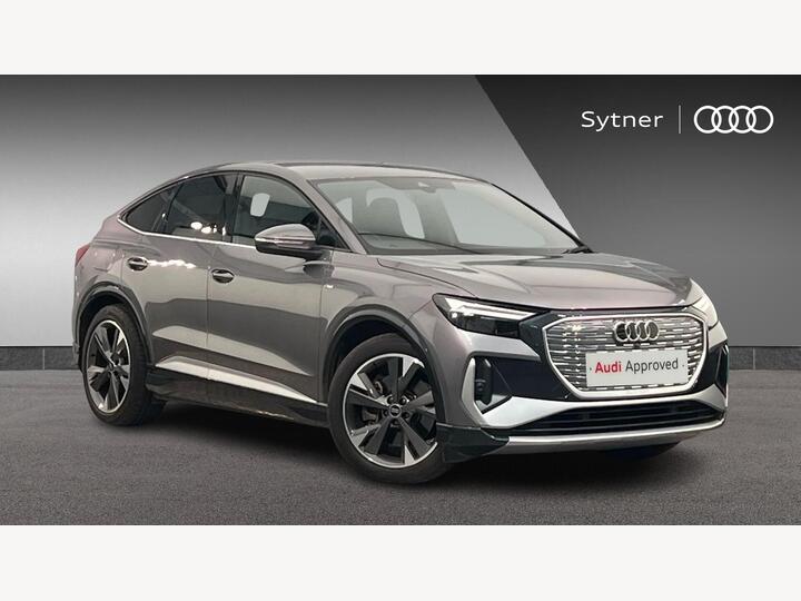 Audi Q4 E-tron 40 S Line Sportback Auto 5dr 82kWh Audi Q4 E-tron 40 S Line Sportback Auto 5dr 82kWh