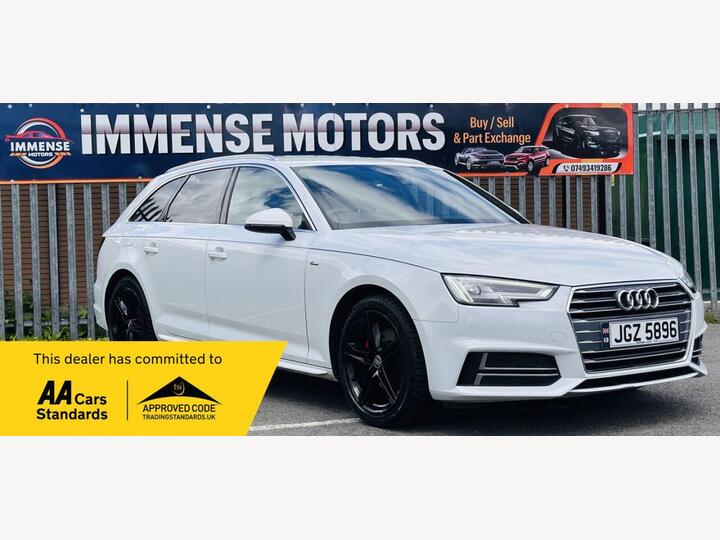 Audi A4 AVANT 2.0 TDI S Line S Tronic Euro 6 (s/s) 5dr