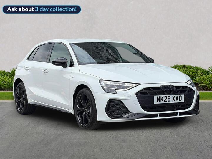 Audi A3 1.5 TFSIe Black Edition Sportback S Tronic Euro 6 (s/s) 5dr 17.9kWh