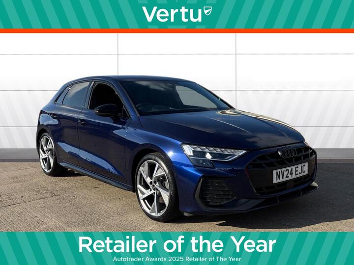Audi A3 1.5 TFSI 35 Black Edition Sportback S Tronic Euro 6 (s/s) 5dr