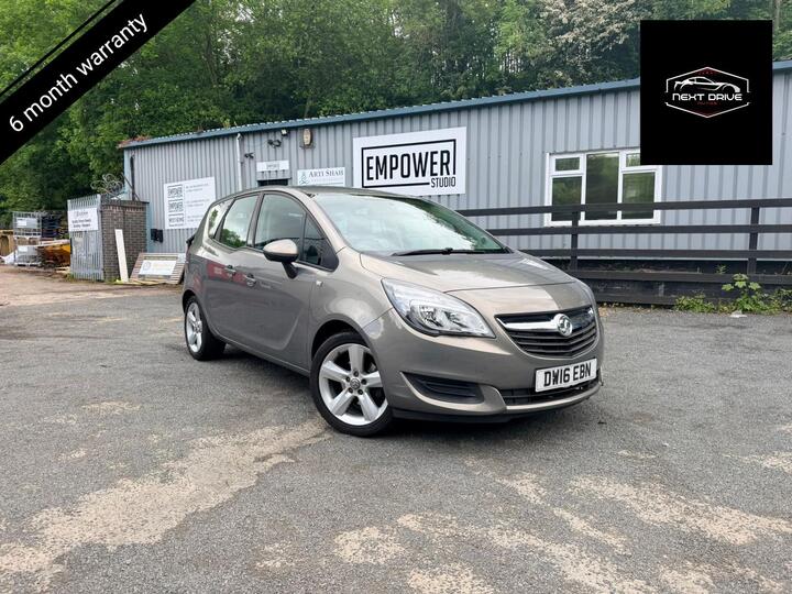 Vauxhall Meriva 1.4i Exclusiv Euro 6 5dr