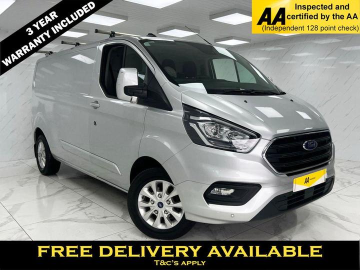 Ford TRANSIT CUSTOM 2.0 300 LIMITED P/V ECOBLUE 129 BHP 1 OWNER FROM NEW!