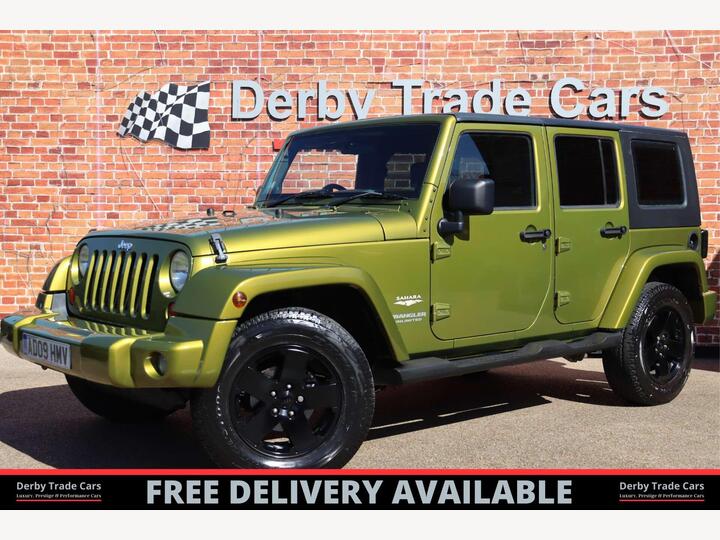 Jeep WRANGLER 2.8 CRD Sahara Unlimited Auto 4WD Euro 4 4dr