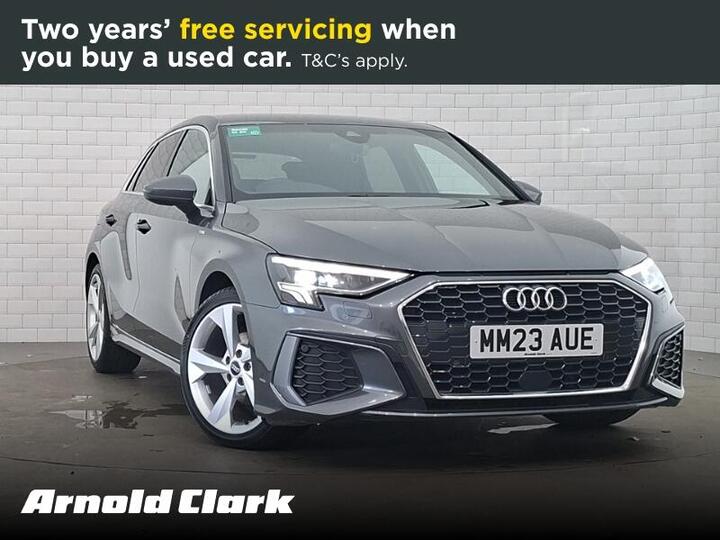 Audi A3 1.0 TFSI 30 S Line Sportback S Tronic Euro 6 (s/s) 5dr