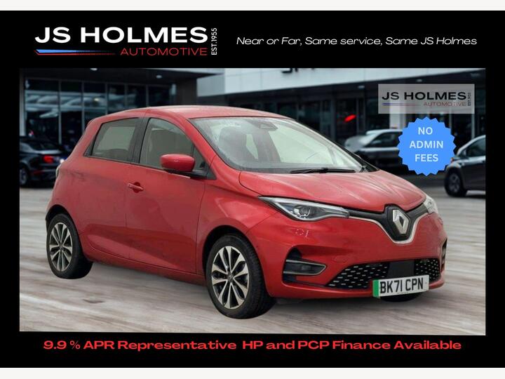 Renault Zoe R135 EV50 52kWh GT Line Auto 5dr (Rapid Charge)