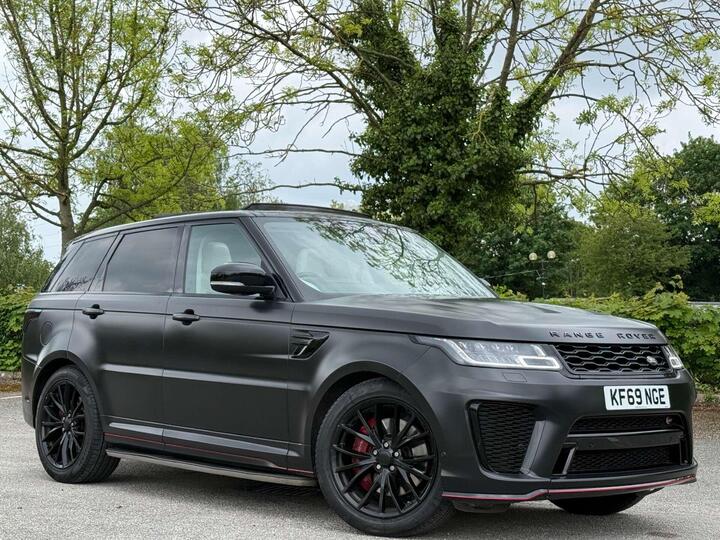 Land Rover Range Rover Sport 5.0 P575 V8 SVR Auto 4WD Euro 6 (s/s) 5dr Land Rover Range Rover Sport 5.0 P575 V8 SVR Auto 4WD Euro 6 (s/s) 5dr