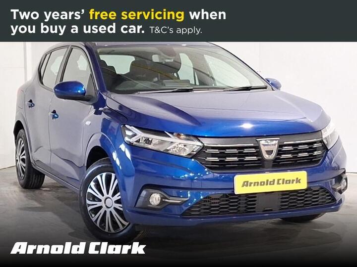 Dacia Sandero 1.0 TCe Comfort Euro 6 (s/s) 5dr Dacia Sandero 1.0 TCe Comfort Euro 6 (s/s) 5dr