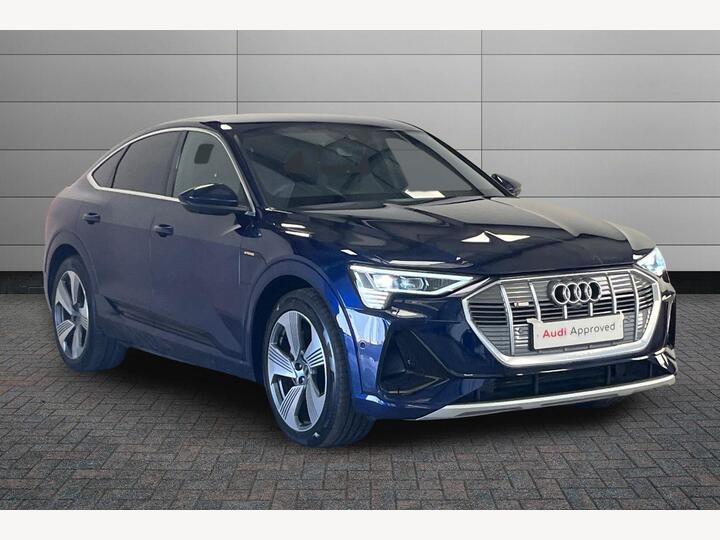 Audi E-tron 50 S Line Sportback Auto Quattro 5dr 71.2kWh