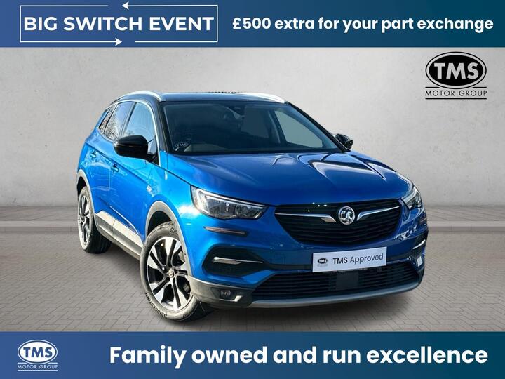 Vauxhall Grandland X 1.2 Turbo Sport Nav Euro 6 (s/s) 5dr