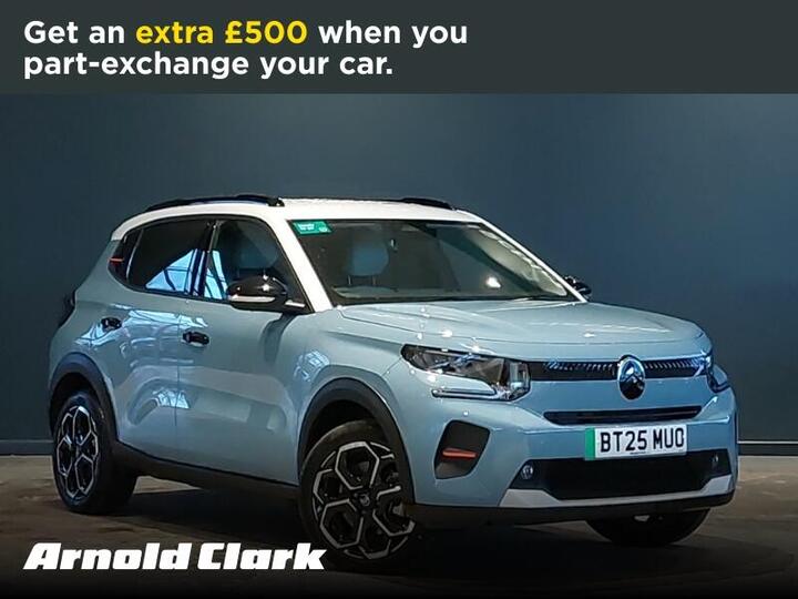 Citroen E-C3 Standard Range 44kWh MAX Auto 5dr (7.4kW Charger)