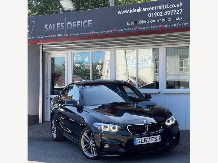 BMW 2 Series 2.0 218d M Sport Auto Euro 6 (s/s) 2dr BMW 2 Series 2.0 218d M Sport Auto Euro 6 (s/s) 2dr