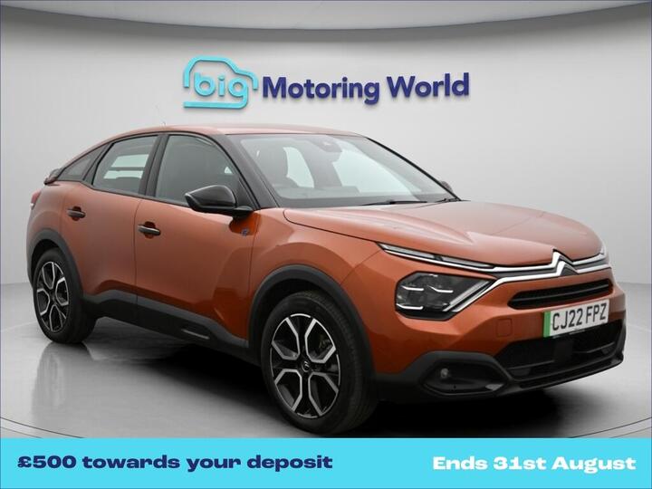 Citroen E-C4 50kWh Sense Plus Auto 5dr