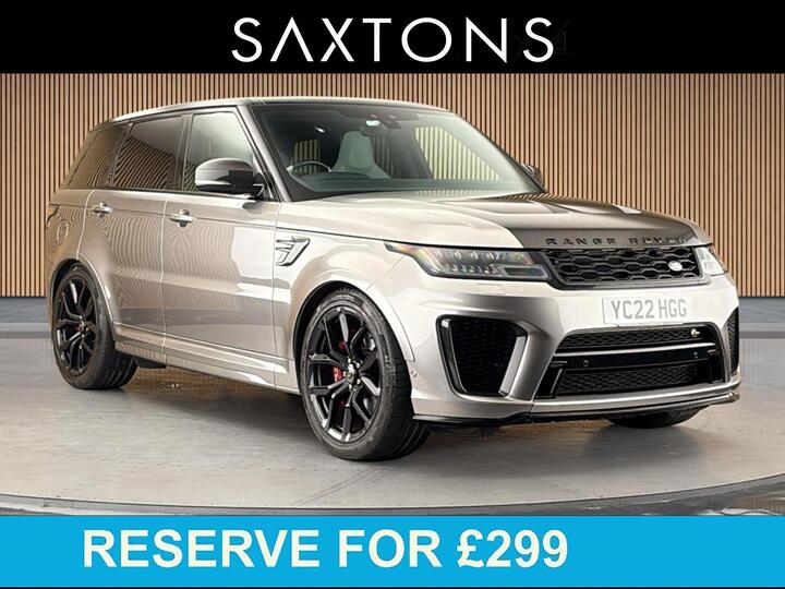 Land Rover Range Rover Sport 5.0 P575 V8 SVR Carbon Edition Auto 4WD Euro 6 (s/s) 5dr