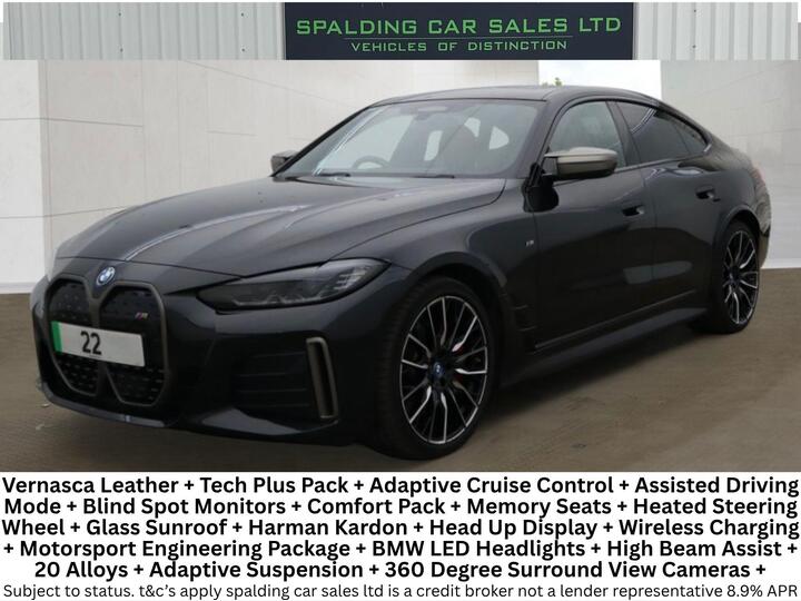 BMW I4 M50 83.9kWh Gran Coupe Auto 4WD 5dr