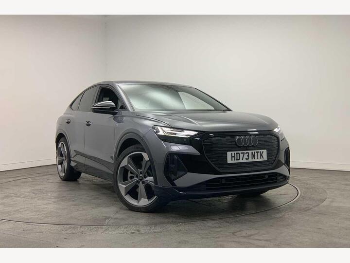 Audi Q4 E-tron Sportback 50 Black Edition Auto Quattro 5dr 82kWh