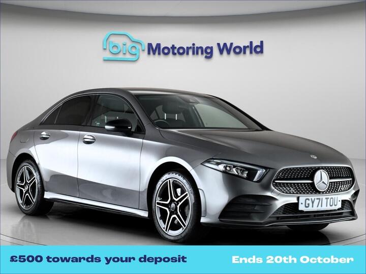 Mercedes-Benz A Class 1.3 A250e 15.6kWh AMG Line Edition 8G-DCT Euro 6 (s/s) 4dr