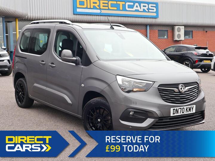 Vauxhall Combo Life 1.2 Turbo Energy Euro 6 (s/s) 5dr (7 Seat)