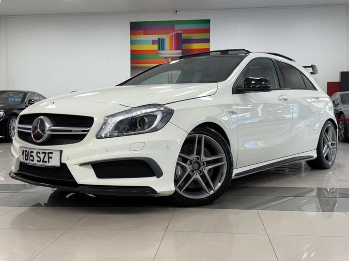 Mercedes-Benz A-CLASS 2.0 A45 AMG SpdS DCT 4MATIC Euro 6 (s/s) 5dr Mercedes-Benz A-CLASS 2.0 A45 AMG SpdS DCT 4MATIC Euro 6 (s/s) 5dr