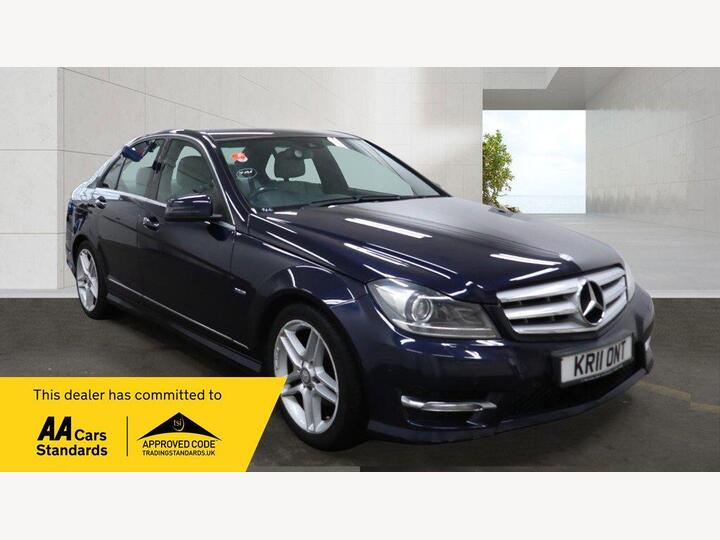 Mercedes-Benz C Class 1.8 C180 BlueEfficiency Sport G-Tronic+ Euro 5 (s/s) 4dr