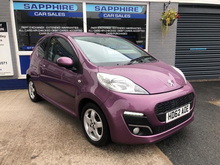 Peugeot 107 1.0 12V Allure Euro 5 3dr