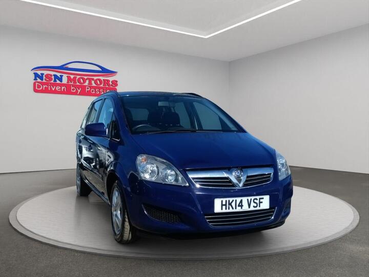 Vauxhall ZAFIRA 1.8 16V Exclusiv Euro 5 5dr