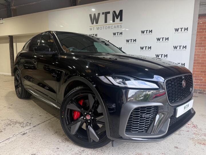 Jaguar F-PACE 5.0 P550 V8 SVR Quickshift AWD Euro 6 (s/s) 5dr