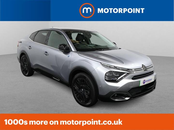 Citroen C4 X 50kWh E-series Fastback Auto 4dr (7.4kW Charger) Citroen C4 X 50kWh E-series Fastback Auto 4dr (7.4kW Charger)