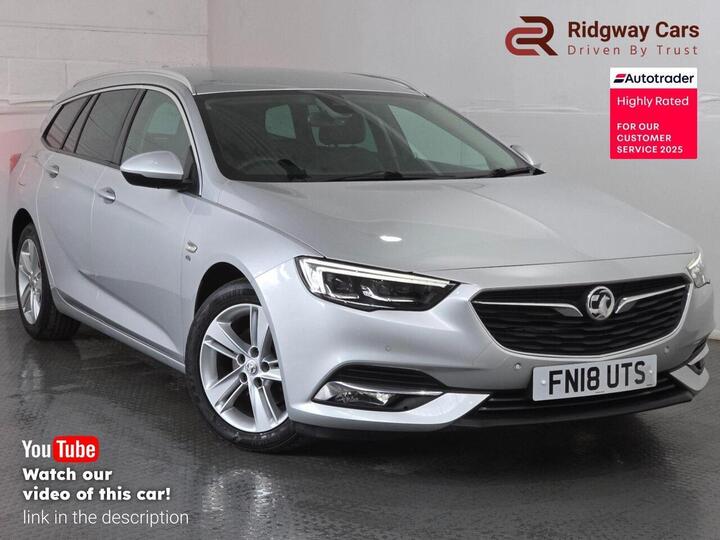 Vauxhall Insignia 1.6 Turbo D EcoTEC BlueInjection Elite Nav Sports Tourer Euro 6 (s/s) 5dr