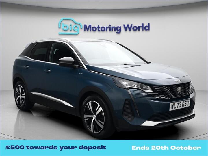 Peugeot 3008 1.5 BlueHDi GT EAT Euro 6 (s/s) 5dr