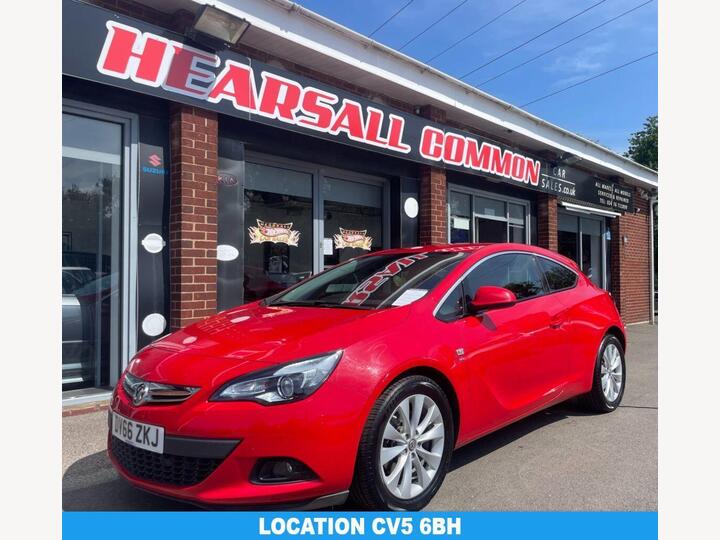 Vauxhall ASTRA GTC 1.4i Turbo SRi Auto Euro 6 3dr