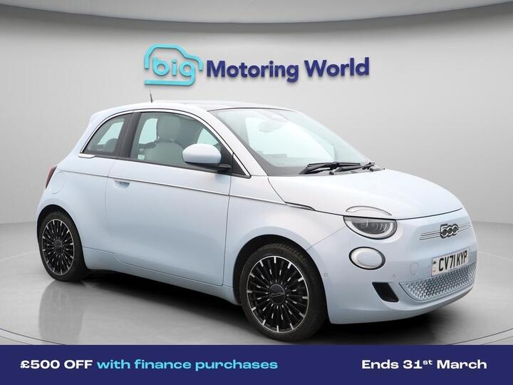 Fiat 500e 42kWh La Prima Auto 3dr