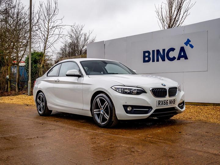 BMW 2 Series 2.0 220d Sport Auto Euro 6 (s/s) 2dr