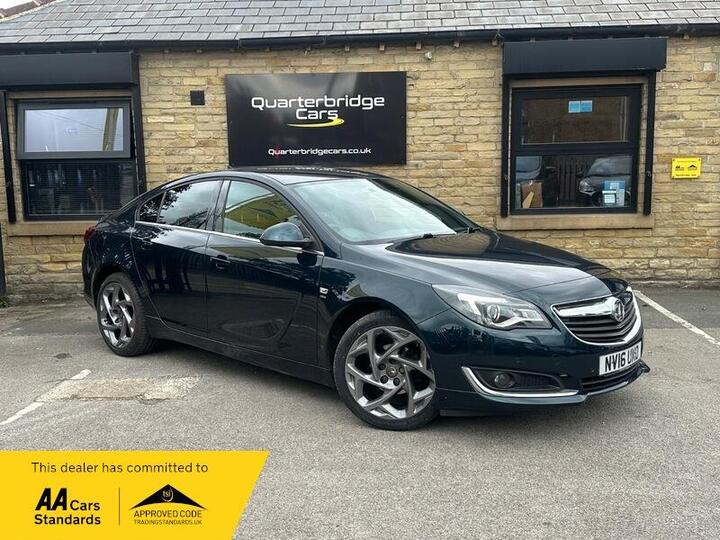 Vauxhall Insignia 1.6 CDTi SRi VX Line Nav Euro 6 (s/s) 5dr Vauxhall Insignia 1.6 CDTi SRi VX Line Nav Euro 6 (s/s) 5dr